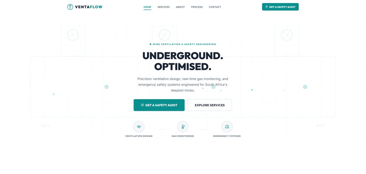 VentaFlow SA website